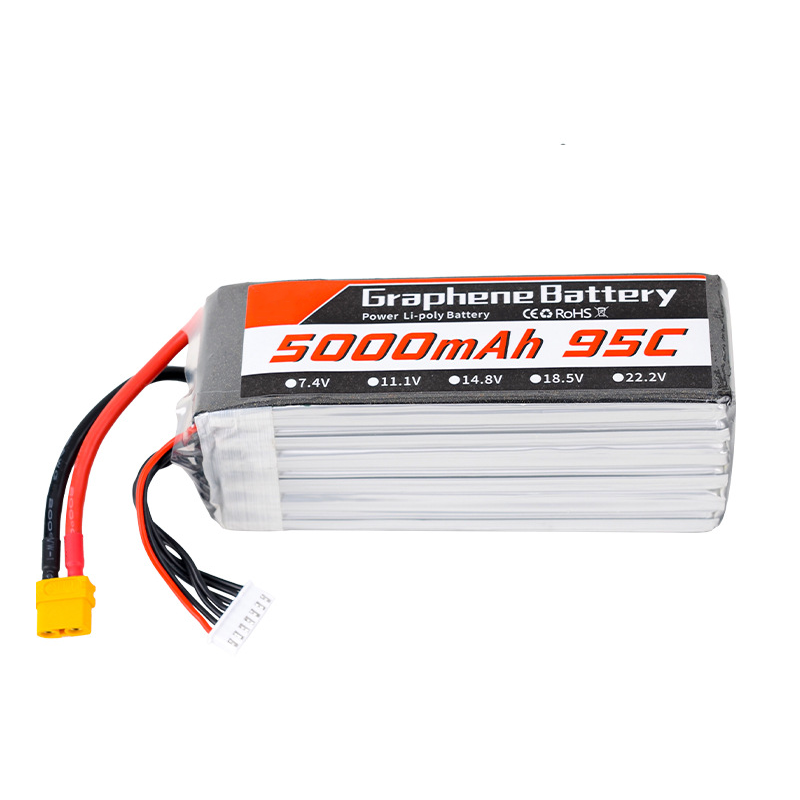95C 22.2V 6S 5000mAh Lipo Batt - 6S Lipo Battery 22.2V 5000Mah 评论和价格
